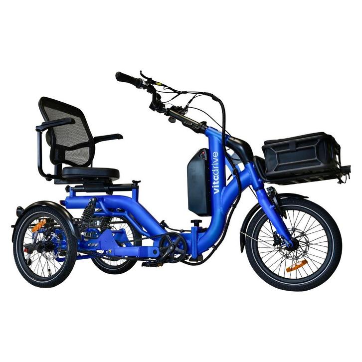 Elektrische (Zit) driewielfiets VitaDrive Compact, Deelbaar, Fietsen en Brommers, Fietsen | Driewielfietsen, Nieuw, Ophalen of Verzenden