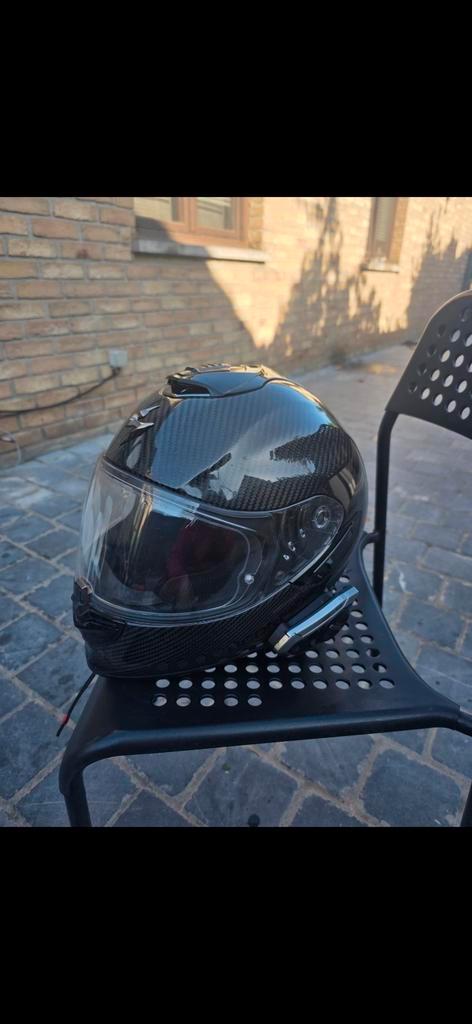 Casque SCORPION EXO-1400 + Intercom SENA 50S (Harman Kardon), Motoren, Kleding | Motorhelmen, Integraalhelm, L, Ophalen