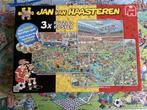 Jan Van Haasteren (500+750+1000 stuks) - Voetbalkampi, Comme neuf, Enlèvement ou Envoi