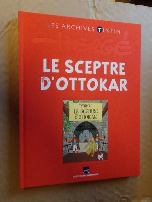 Atlas Tintin Archive - De scepter van Ottokar, Verzamelen, Stripfiguren, Zo goed als nieuw, Boek of Spel, Kuifje, Ophalen of Verzenden