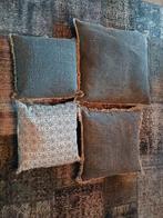 Sierkussens, Huis en Inrichting, Ophalen, Zo goed als nieuw, Blauw, Vierkant