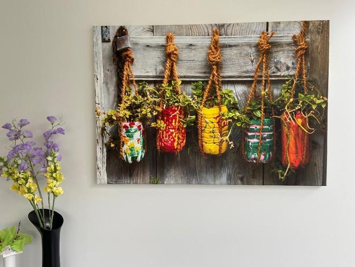 Canvas eigen fotografie, Huis en Inrichting, Overige Huis en Inrichting, Zo goed als nieuw, Ophalen