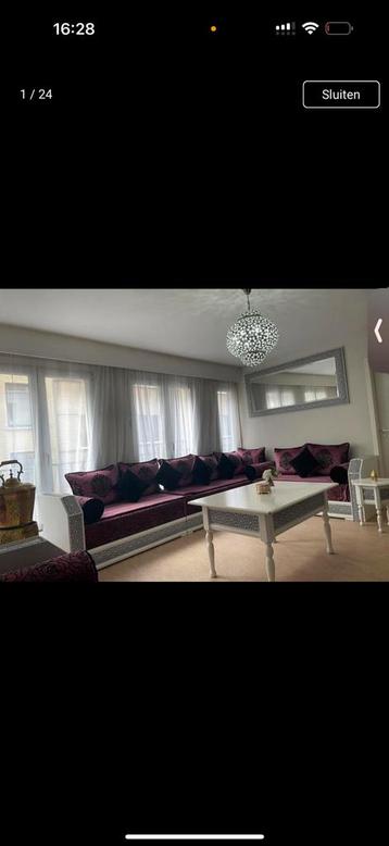 Mooie marokkaanse salon beschikbaar voor biedingen