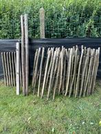 Kastanjeafsluiting, palen en poortje, Ophalen, Zo goed als nieuw