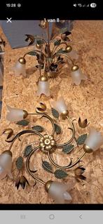 Plafond en hanglamp te koop, Huis en Inrichting, Lampen | Kroonluchters, Ophalen, Zo goed als nieuw