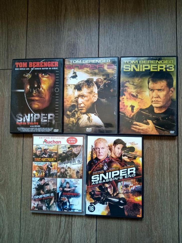 Intégrale DVD Sniper, Cd's en Dvd's, Dvd's | Actie, Zo goed als nieuw, Ophalen of Verzenden