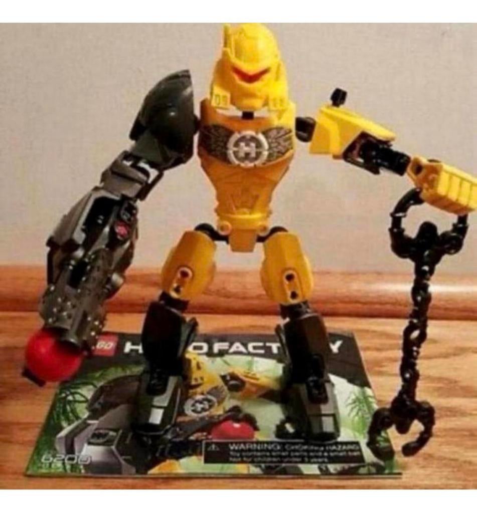 Lego Setje Hero Factory Evo 6200 Zeldzaam Compleet + boekje, Kinderen en Baby's, Speelgoed | Duplo en Lego, Zo goed als nieuw