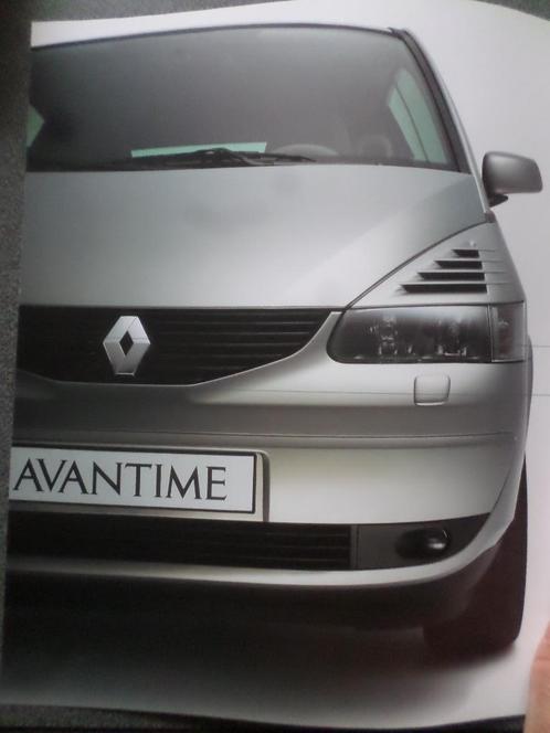 Renault Avantime Helios editie 2000 folder, Boeken, Auto's | Folders en Tijdschriften, Renault, Verzenden