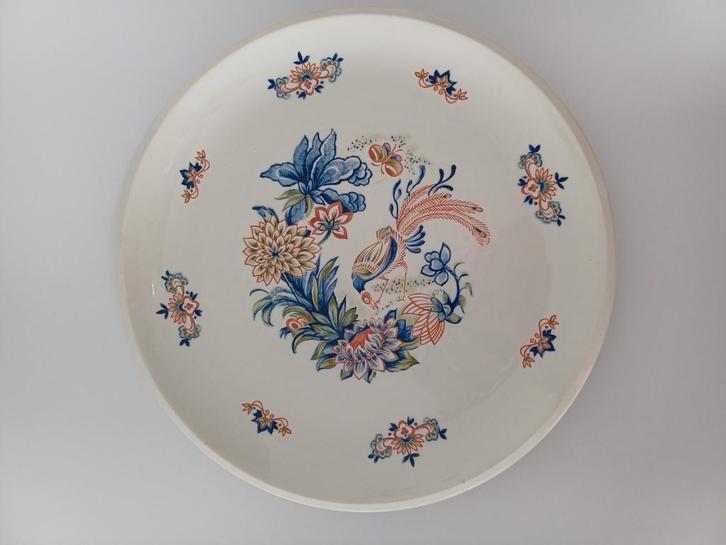 Vintage serveerschaal Boch Vieux Rhodes, Antiek en Kunst, Antiek | Servies los, Ophalen of Verzenden
