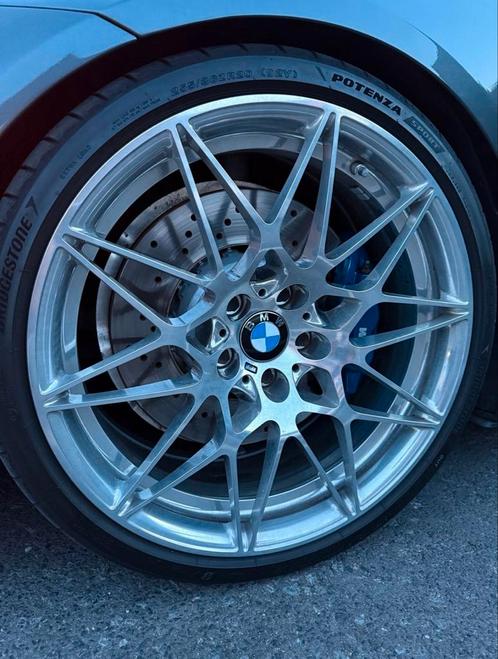 BMW M3 M4 VELGEN M666 OEM | CHROME | ZONDER SCHADE, Auto-onderdelen, Banden en Velgen, Velg(en), 20 inch, Personenwagen, Gebruikt