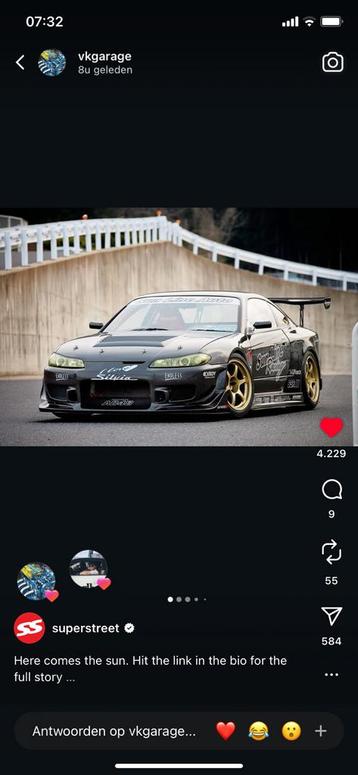 Bomex voorbumper nissan silvia S15 beschikbaar voor biedingen