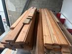 Nieuwe blokhutprofielen grenen onbehandeld, Doe-het-zelf en Bouw, Hout en Planken, Ophalen, 25 tot 50 mm, Grenen, Nieuw