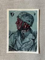 wo2 - Duitse Fallschirmjäger postkaart - Duitse para, Verzamelen, Verzenden, Luchtmacht, Foto of Poster