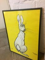 Poster Lapin encadré, Ophalen