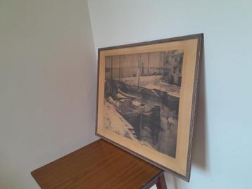  Origineel gesigneerd werk — Etching & drypoint beschikbaar voor biedingen