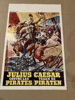 POSTER AFFICHE JULIUS CAESAR CONTRE LES PIRATES, Verzamelen, Ophalen of Verzenden, Poster