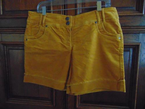 Korte broek in Bruin Ribfluweel, Maat 44 YESSICA Nieuw., Kleding | Dames, Broeken en Pantalons, Nieuw, Maat 42/44 (L), Bruin, Kort