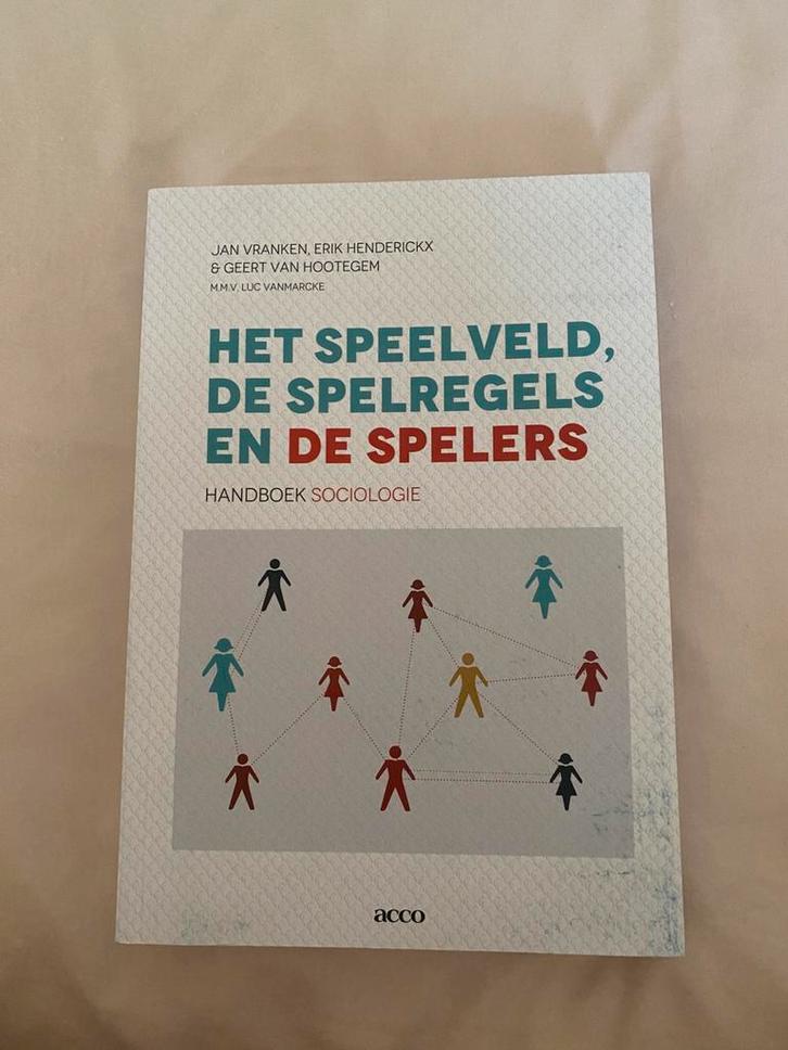 Het speelveld, de spelregels en de spelers, Boeken, Wetenschap, Gelezen, Sociale wetenschap, Ophalen of Verzenden