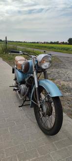 Gillet belgica 250cc 2takt 1954 oldtimer moto, Motoren