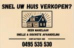 Wij kopen uw vastgoed.