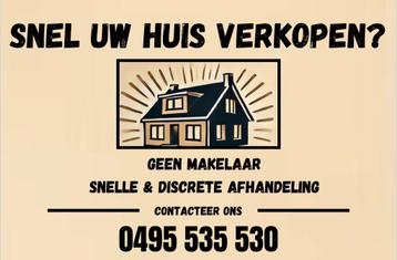 Wij kopen uw vastgoed. beschikbaar voor biedingen