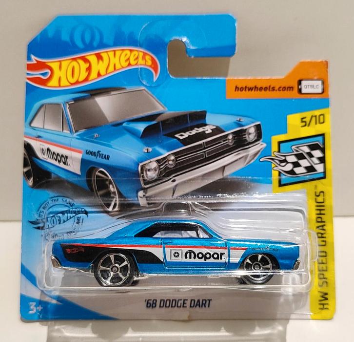 Hot Wheels '68 Dodge Dart Mopar Good Year (2020), Hobby & Loisirs créatifs, Voitures miniatures | Échelles Autre, Enlèvement ou Envoi