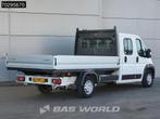 Citroën Jumper 140PK Open Laadbak Dubbele Cabine Euro6 Prit, Auto's, Gebruikt, Euro 6, 4 cilinders, Centrale vergrendeling