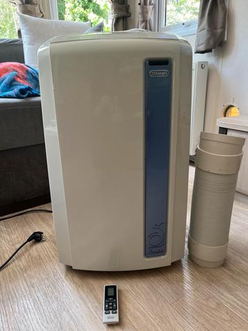 Airco delonghi pinguino met alle toebehoren, Elektronische apparatuur, Ophalen, Zo goed als nieuw
