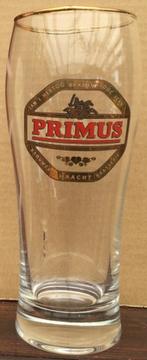 Bier brouwerij glas Primus Haacht groot, Ophalen of Verzenden, Zo goed als nieuw