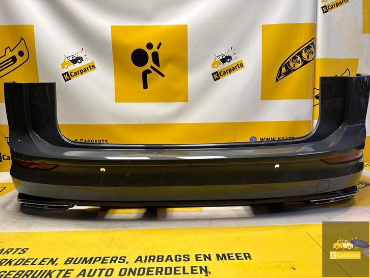 VW Golf 8 Variant R-Line Achterbumper 6XPDC 5H9807421F, Auto-onderdelen, Carrosserie, Bumper, Volkswagen, Achter, Gebruikt