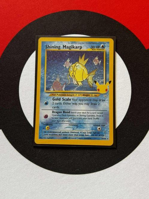 Pokémon - Celebrations - Shining Magikarp (66/64) - NM, Hobby en Vrije tijd, Verzamelkaartspellen | Pokémon, Zo goed als nieuw