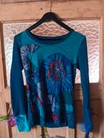 Blauwe trui Desigual, Kleding | Dames, Blauw, Ophalen of Verzenden, Zo goed als nieuw, Desigual