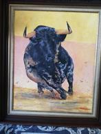 * A Leroy: schilderij: Agressie, Ophalen of Verzenden