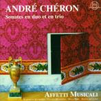 Andre Cheron (1695-1766) Sonates en Duo et en trio - CD, Cd's en Dvd's, Cd's | Klassiek, Kamermuziek, Verzenden, Nieuw in verpakking