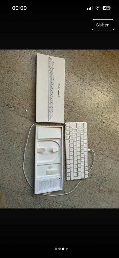 Apple Magic, Computers en Software, Toetsenborden, Zo goed als nieuw, Azerty, Bedraad, Ophalen of Verzenden