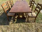 Tafel met 6 stoelen - gratis op te halen, Antiek en Kunst, Ophalen
