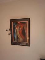 art peinture (nu) à la craie., Antiquités & Art, Enlèvement