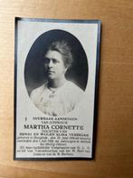 Rouwkaart M. Cornette  Hooglede 1896 + 1928, Carte de condoléances, Envoi