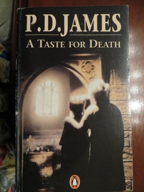 P.D.JAMES - Le goût de la mort - détective - anglais, Livres, Langue | Anglais, Comme neuf, Fiction, Enlèvement ou Envoi