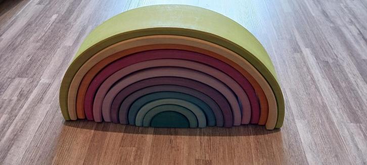 Grimm's regenboog, Kinderen en Baby's, Speelgoed | Houten speelgoed, Zo goed als nieuw, Ophalen