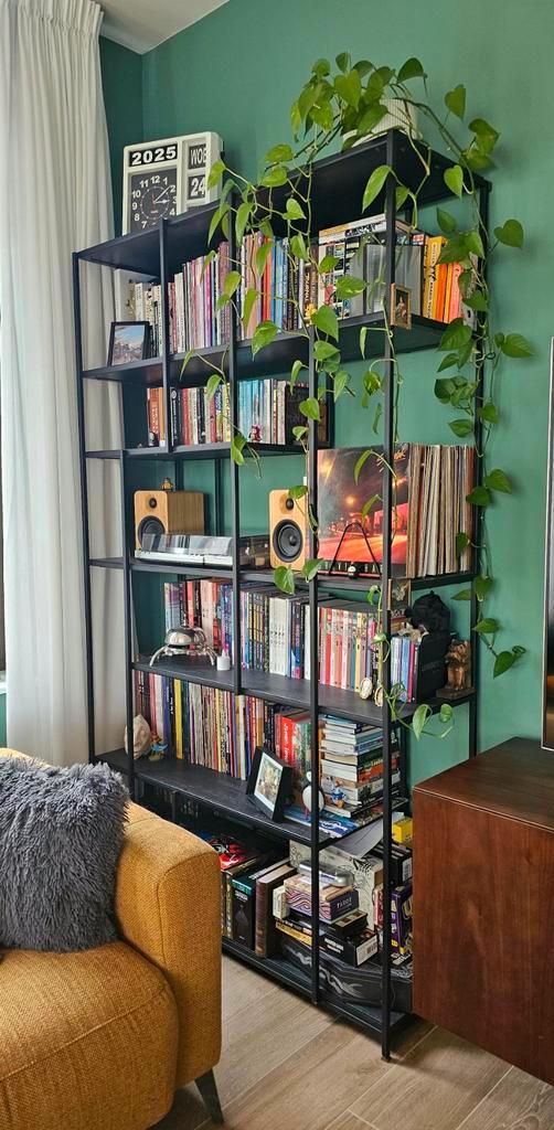 Ethnicraft: Wandrek Studio, Huis en Inrichting, Kasten | Wandmeubels, Zo goed als nieuw, 200 cm of meer, Minder dan 150 cm, 25 tot 50 cm