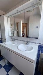 Armoires de salle de bain avec vasques et robinets GROHE, Huis en Inrichting, Badkamer | Badkamermeubels, Ophalen, Gebruikt