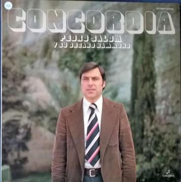 LP Pedro Salom – Concordia  (gesigneerd), Enlèvement ou Envoi, 1960 à 1980, Comme neuf, 12 pouces