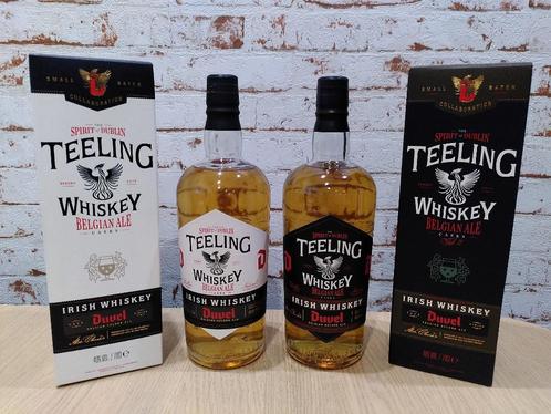 Teeling/Duvel Small Batch Collaboration whiskey (#1 & #2), Collections, Vins, Neuf, Autres types, Autres régions, Pleine, Enlèvement ou Envoi