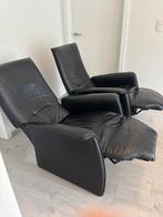 2 Leren relax zetels, uitklapbaar, Huis en Inrichting, Ophalen, Gebruikt, 75 tot 100 cm, Modern