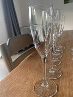 6 champagneglazen, Verzamelen, Ophalen, Gebruikt