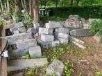 Blauwe steen- diverse afmetingen, Tuin en Terras, Grind, Keien en Split, Ophalen of Verzenden, Zo goed als nieuw