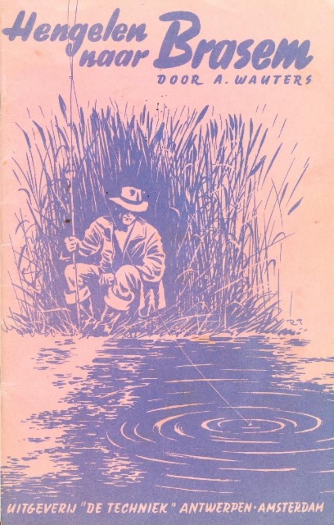 (sp12) Albert Wauters, 5 hengelsport boekjes, Boeken, Sportboeken, Gelezen, Verzenden