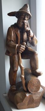 Statue bûcheron en bois d’Allemagne., Enlèvement ou Envoi