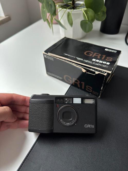 Ricoh GR1s + doos, Audio, Tv en Foto, Fotocamera's Analoog, Zo goed als nieuw, Compact, Overige Merken, Ophalen of Verzenden